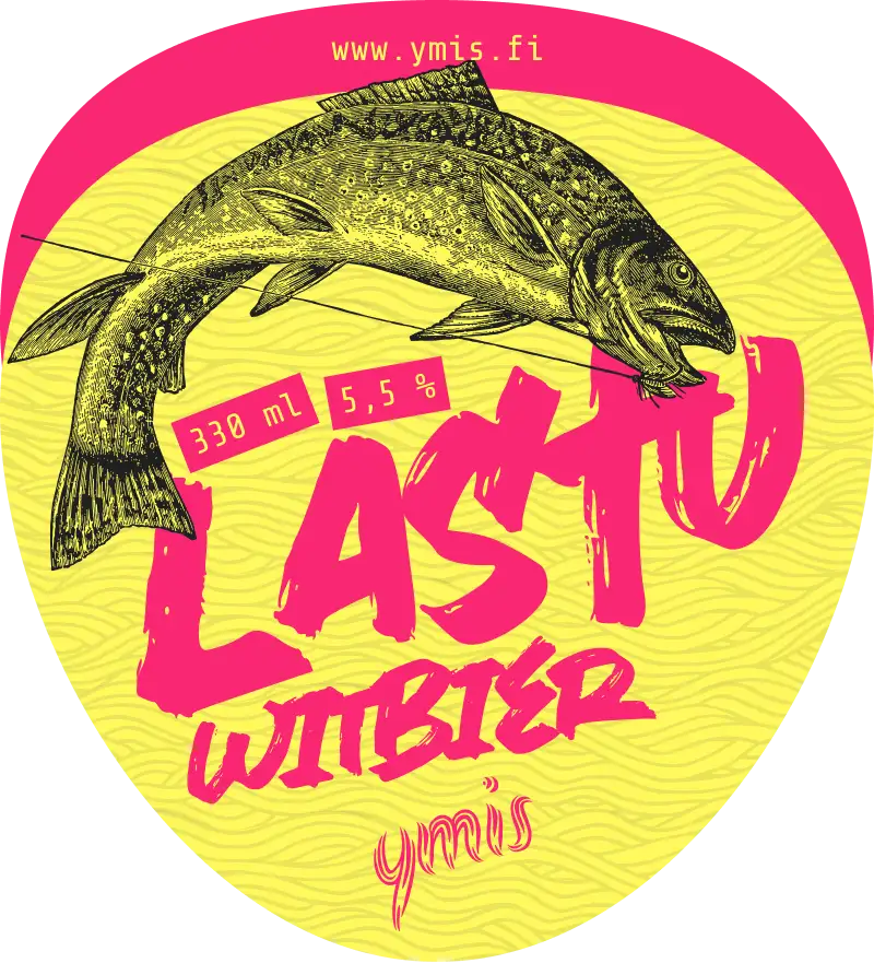 YMIS Lastu Witbier -etiketti