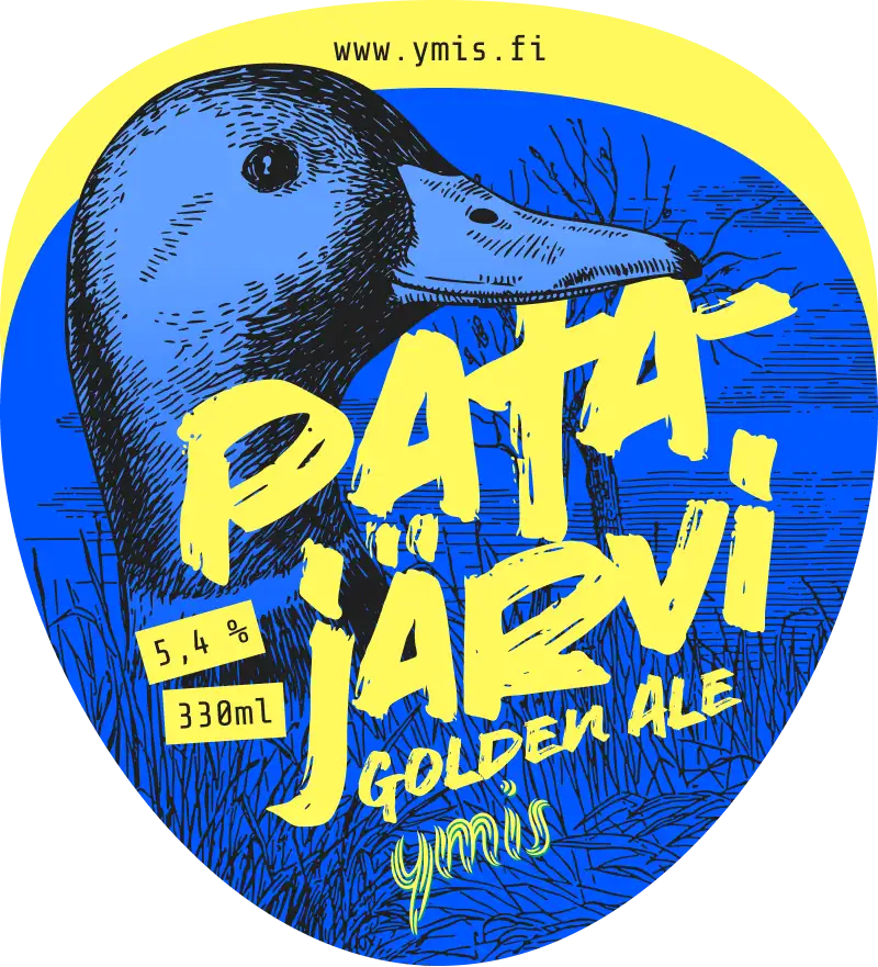 YMIS Patajärvi Golden Ale -etiketti